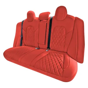 Tesla Model 3 2017 - 2023  - Rear Set - Red Ultraflex Neoprene