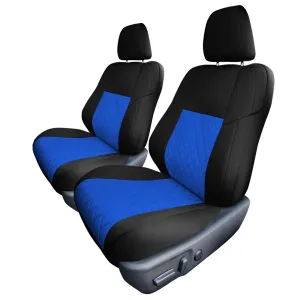 Toyota Camry LE | SE | XSE | XLE  2012-2017 - Front Set Seat Covers - Blue Ultraflex Neoprene
