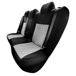 Toyota Camry LE | SE | XSE | XLE  2012-2017 - Rear Set Seat Covers - Gray Ultraflex Neoprene
