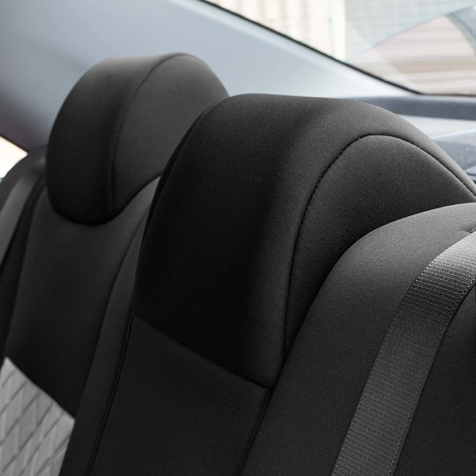 Toyota Camry LE | SE | XSE | XLE  2012-2017 - Rear Set Seat Covers - Gray Ultraflex Neoprene