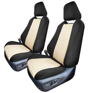 Toyota Rav4 Hybrid | Hybrid Prime 2021-2025  - Front Set Seat Covers - Beige Ultraflex Neoprene