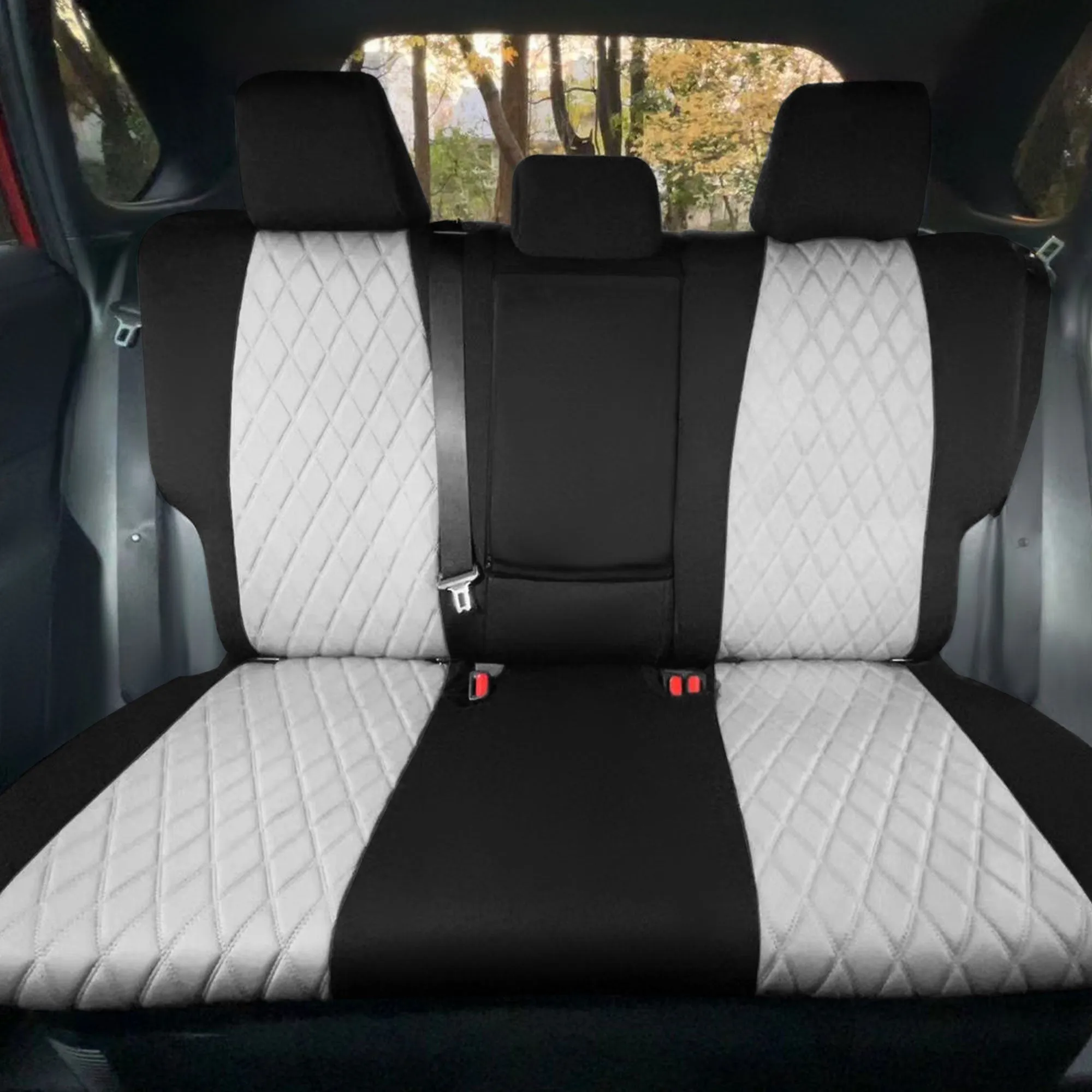 Toyota Rav4 Hybrid | Hybrid Prime 2021-2025  - Full Set Seat Covers - Gray Ultraflex Neoprene