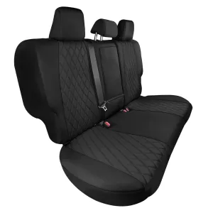 Toyota Rav4 Hybrid | Hybrid Prime 2021-2025  - Rear Set Seat Covers - Black Ultraflex Neoprene