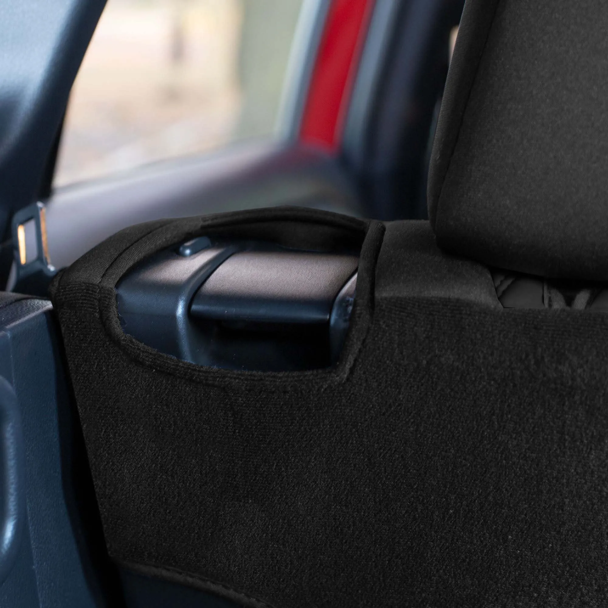 Toyota Rav4 Hybrid | Hybrid Prime 2021-2025  - Rear Set Seat Covers - Black Ultraflex Neoprene