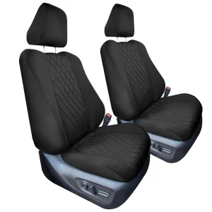 Toyota Rav4 LE | XLE | Limited 2019-2025  - Front Set Seat Covers - Black Ultraflex Neoprene