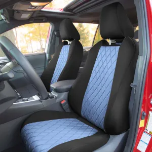 Toyota Rav4 LE | XLE | Limited 2019-2025  - Front Set Seat Covers - Blue Ultraflex Neoprene