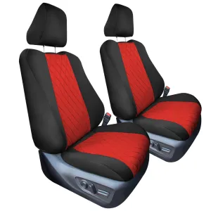 Toyota Rav4 LE | XLE | Limited 2019-2025  - Front Set Seat Covers - Red Ultraflex Neoprene