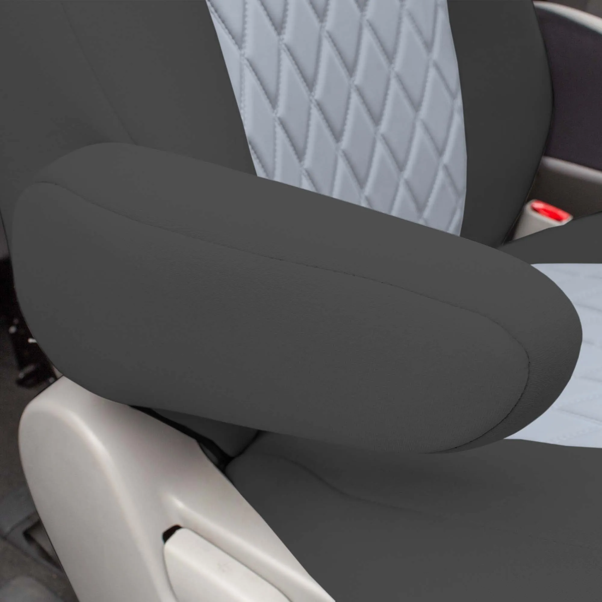 Toyota Sienna 7 Passenger 2011 - 2020 - 2nd Row Set Seat Covers - Gray Ultraflex Neoprene