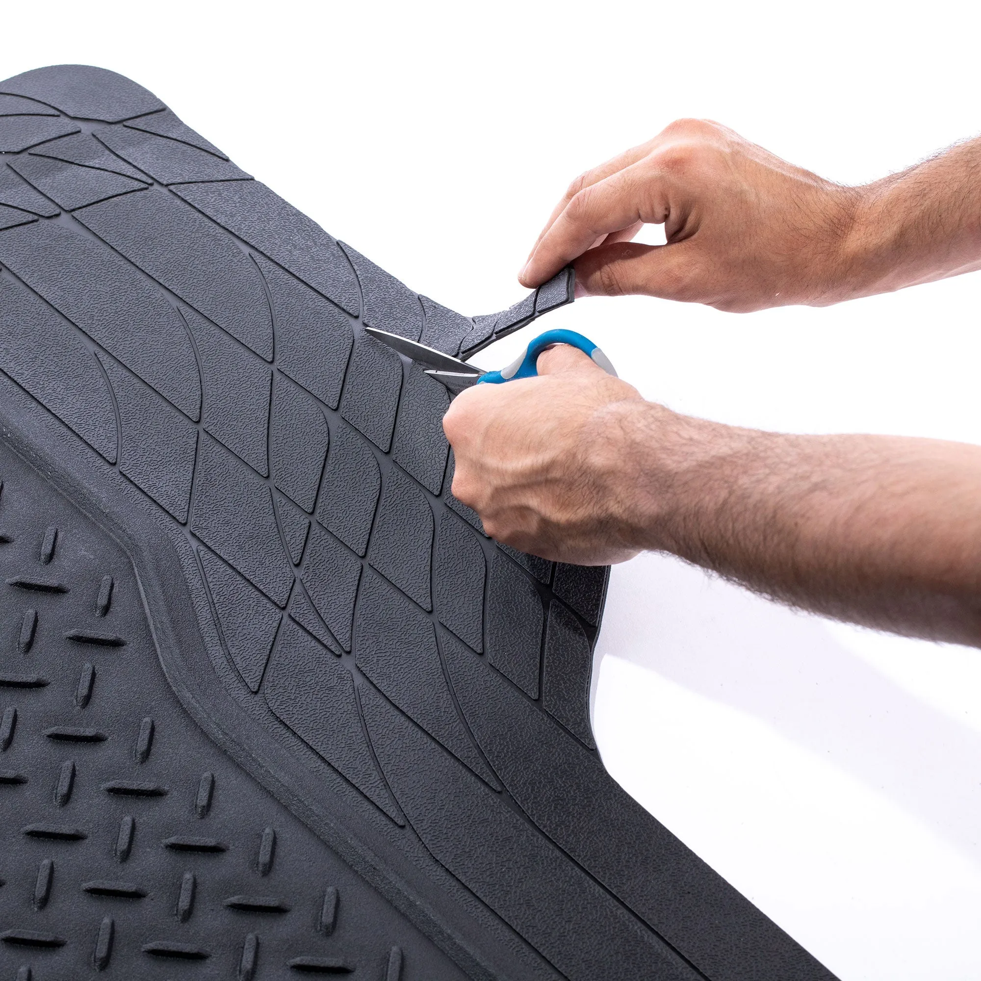 Trimmable Non-Slip Vinyl Cargo Liner Black