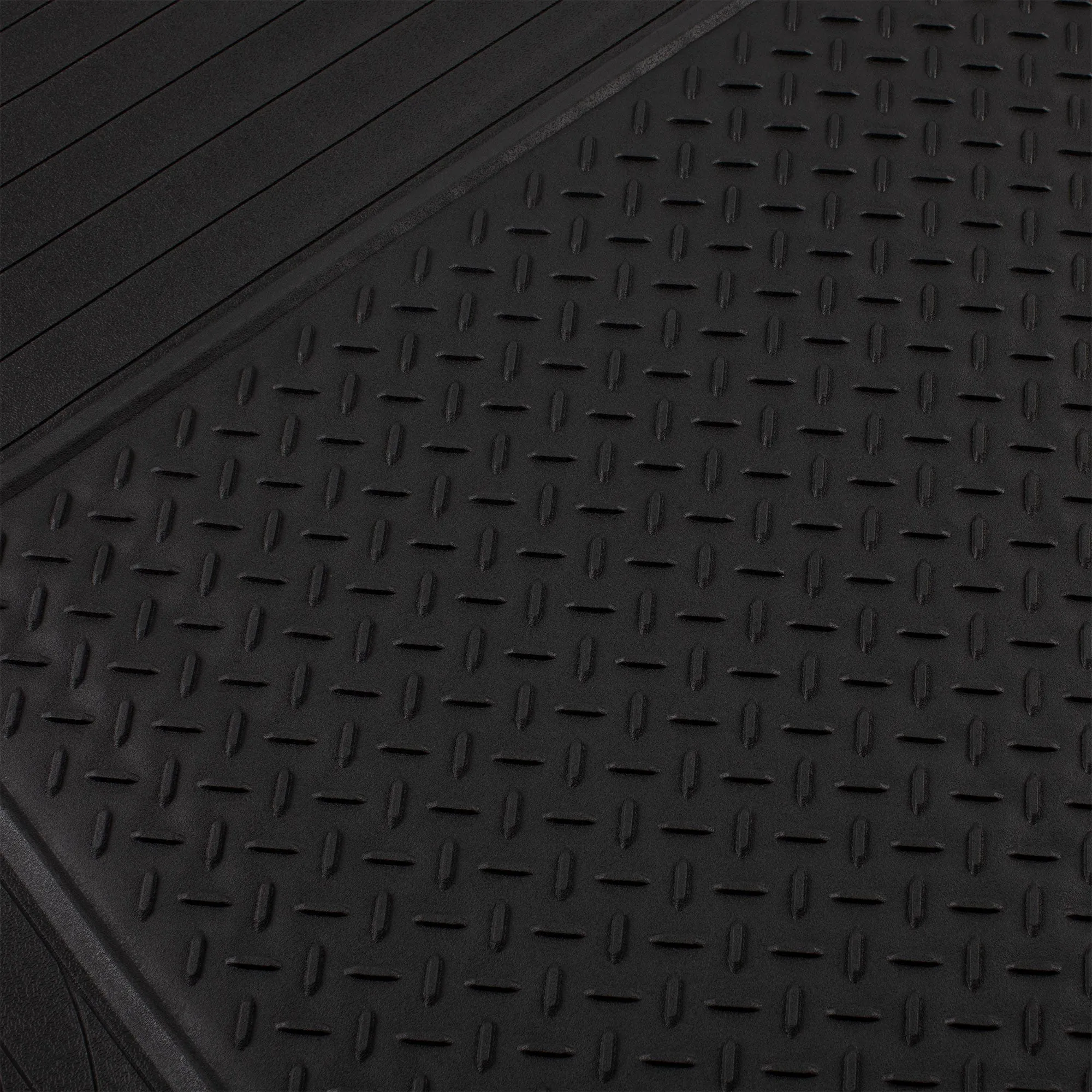 Trimmable Non-Slip Vinyl Cargo Liner Black