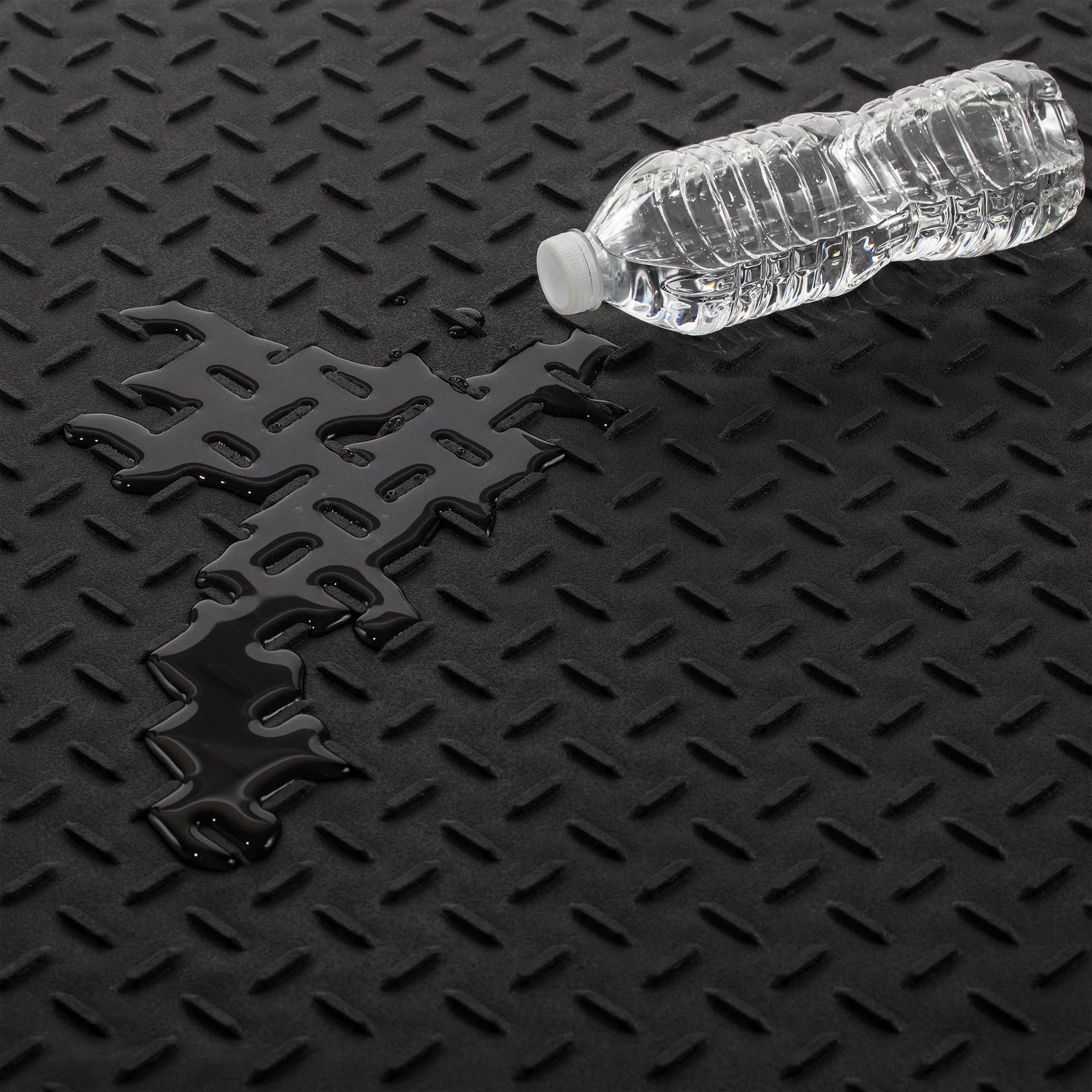 Trimmable Non-Slip Vinyl Cargo Liner Black