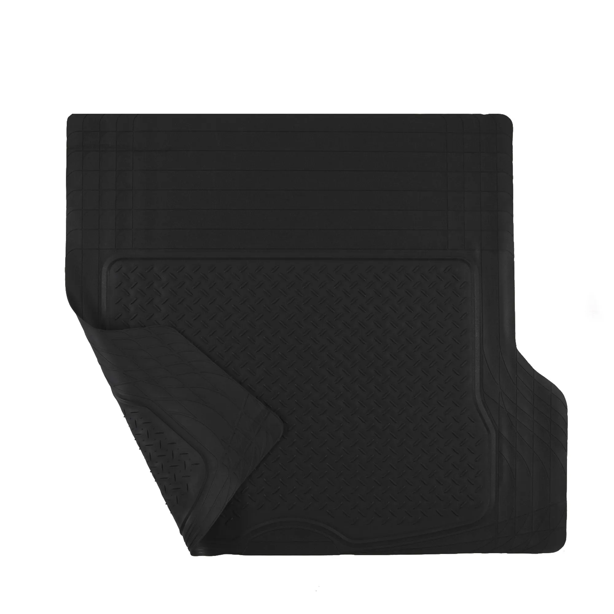 Trimmable Non-Slip Vinyl Cargo Liner Black