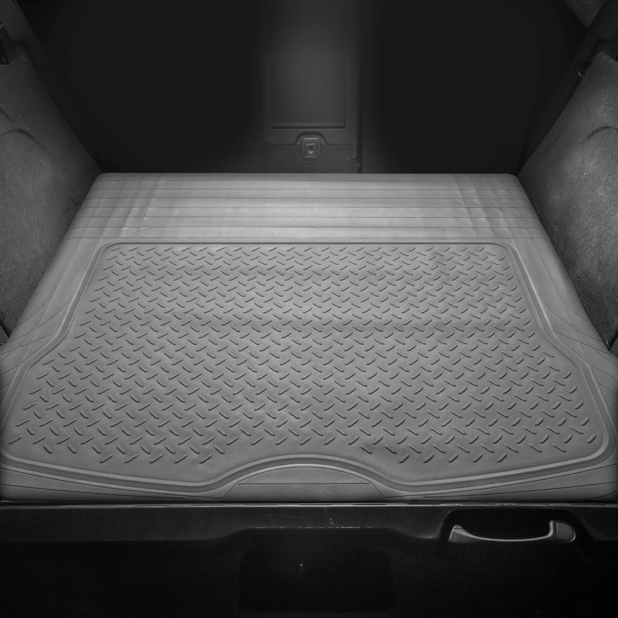 Trimmable Non-Slip Vinyl Cargo Liner Gray